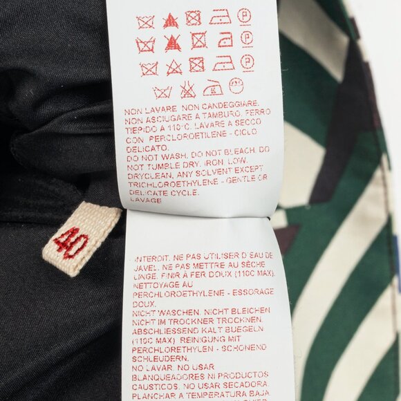 Marni PF/15 Green & Brown Patchwork-Plaid A-Line Mini Skirt - Picture 9 of 10